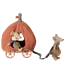 Maileg Pumpkin Carriage, Mouse