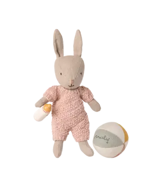 Maileg Rabbit Set, Micro-Sand-Rose