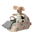 Maileg Baby Mouse in Carry Cot