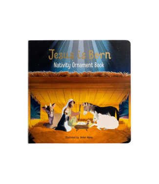 Dayspring Jesus is Born Nativity Ornament Book