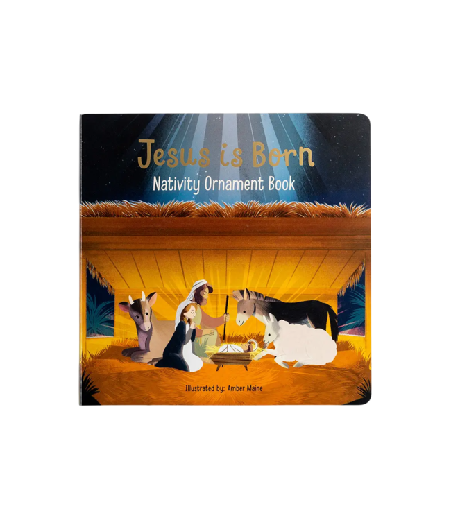 Dayspring Jesus is Born Nativity Ornament Book
