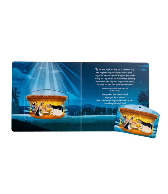 Dayspring Jesus is Born Nativity Ornament Book