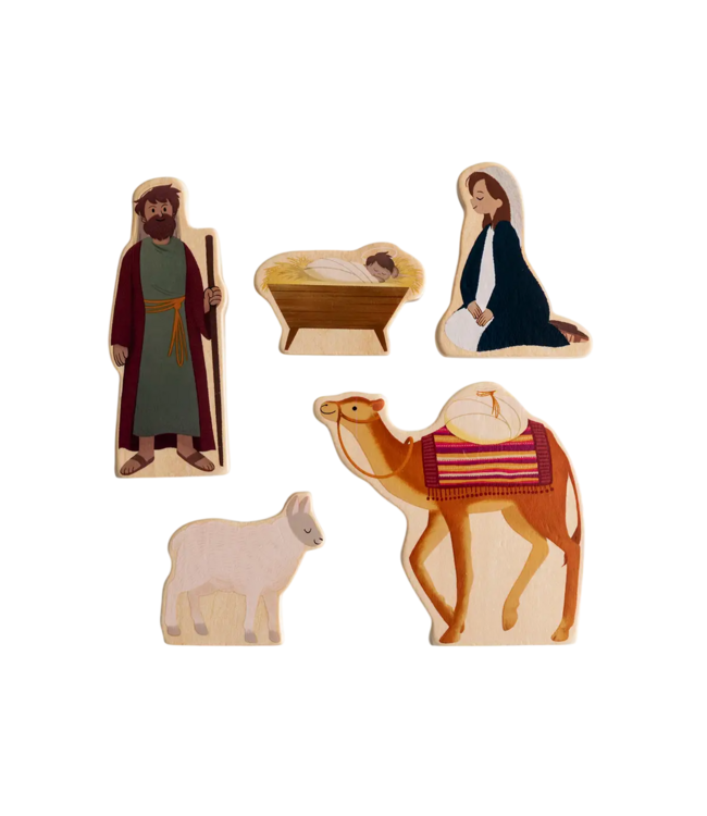 Jesus is Born Nativity Bible Box