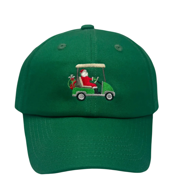 Bits & Bows Santa Golf Cart Hat