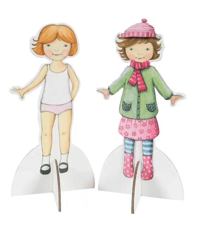 Tiger Tribe Paper Dolls Kit