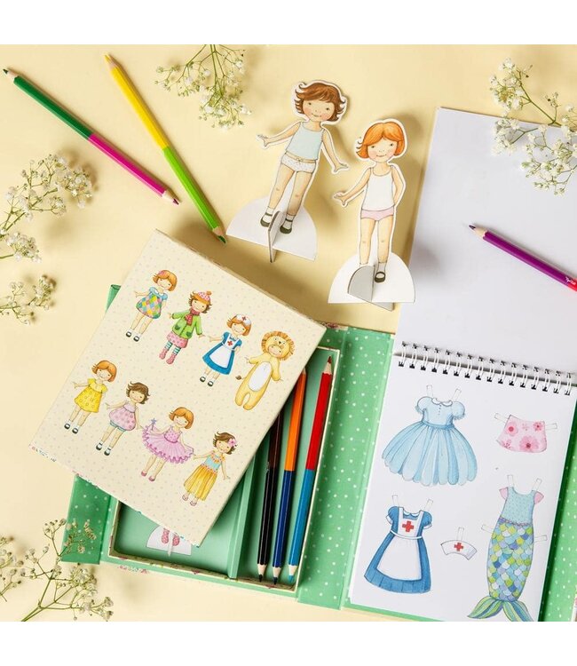 Tiger Tribe Paper Dolls Kit