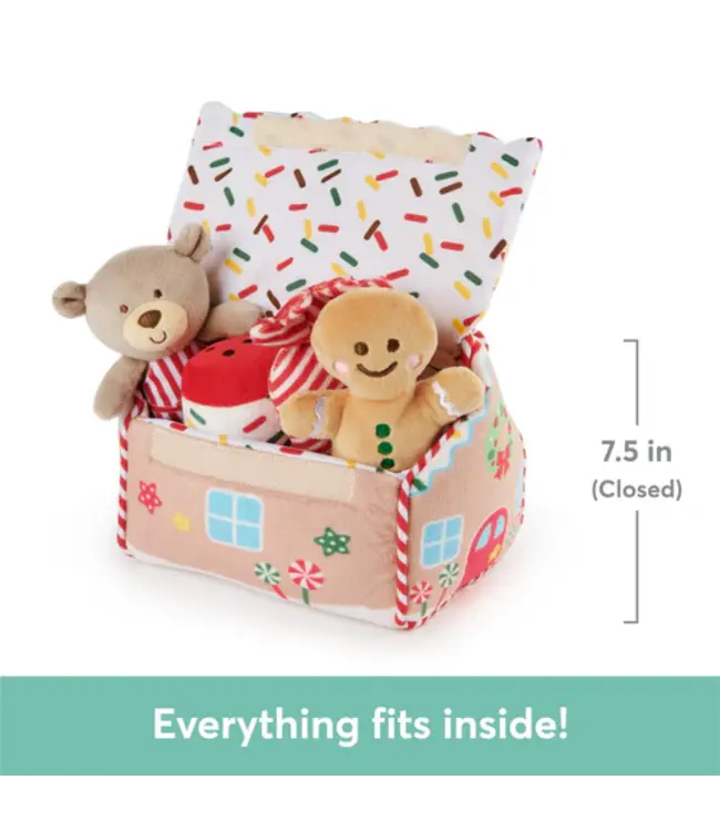 Holiday Gingerbread House Playset