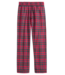 Southern Tide Crab Red Tartan Lounge Pant