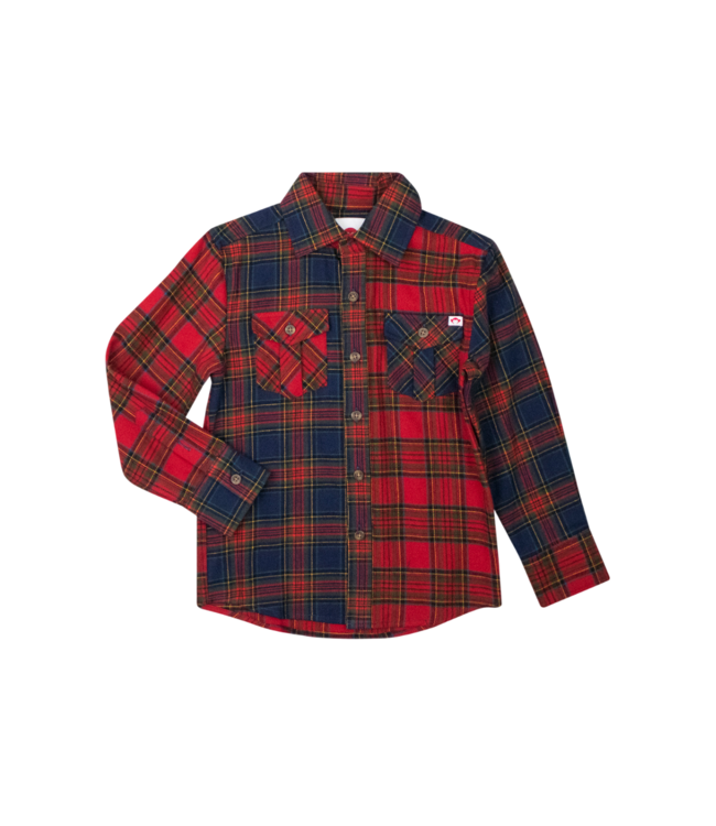 appaman Holiday Plaid Flannel Shirt.