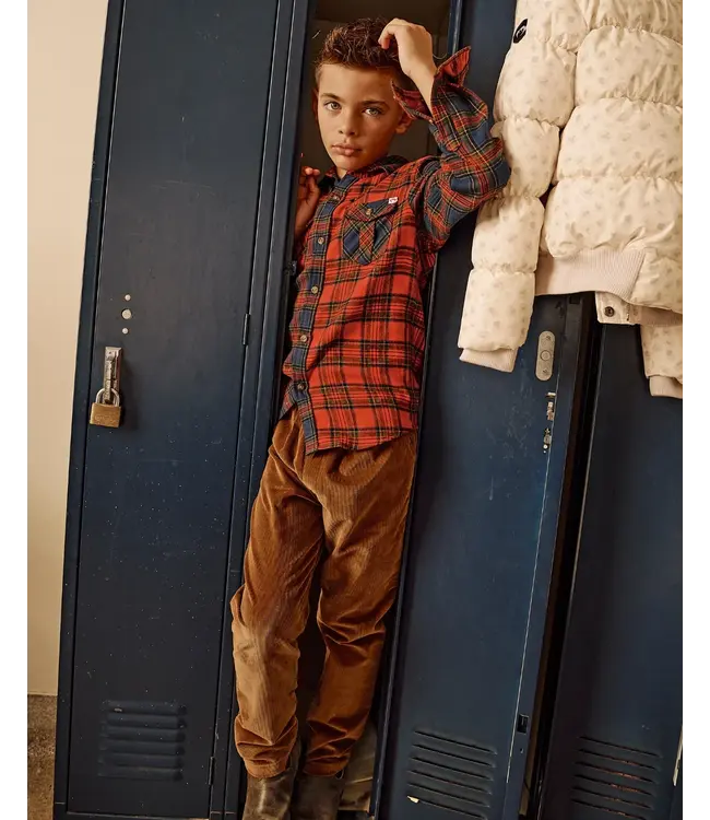 appaman Holiday Plaid Flannel Shirt