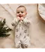 Petit Lem Off White Holiday Knit Footed Sleeper