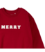 Petit Lem Red Merry Sweatshirt
