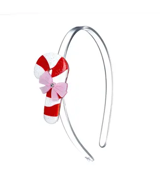 lilies&roses Candy Cane Bow Headband