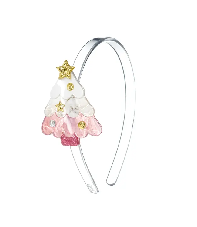 lilies&roses Mini Christmas Tree Pearlized Headband