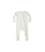 Quincy Mae Ivory Hanukkah Bamboo Zip Footie