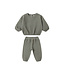 Quincy Mae Forest Textured  Sweat Set
