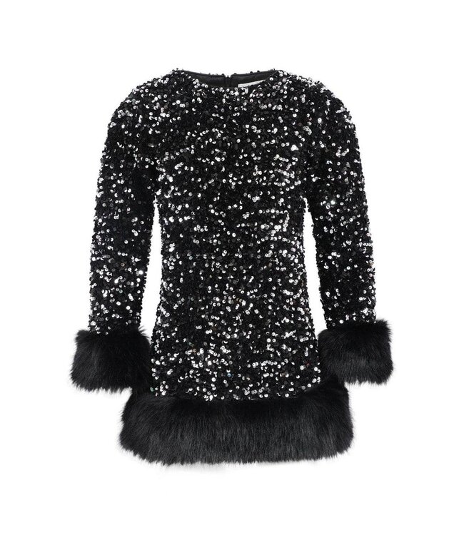 Lola & the Boys Midnight Shimmer Dress
