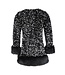 Lola & the Boys Midnight Shimmer Dress