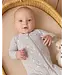 Quincy Mae Frost Snowmen Bamboo Zip Footie