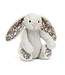 Jellycat Blossom Silver Bunny Bloom Original