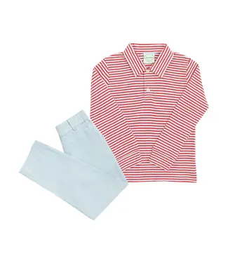Grace & James Copeland Collared Shirt Set