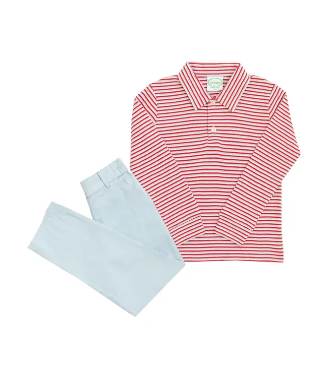 Grace & James Copeland Collared Shirt Set