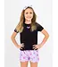 Preppy Goose Lavender Holiday Bows Lounge Shorts