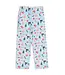 Preppy Goose Light Blue Christmas Loungewear Pant