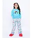 Preppy Goose Light Blue Christmas Loungewear Pant