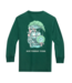 Southern Tide Salt Meadow L/S Santa Club Car Tee