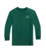 Southern Tide Salt Meadow L/S Santa Club Car Tee