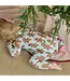 Pink Chicken Lt. Blue Gingerbread Bamboo Romper