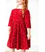 Mila & Rose Red Velvet Sequin Dress