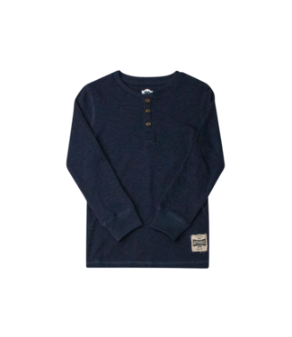 appaman Navy Blue Craftsman Thermal Henley