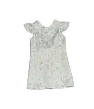 Susanne Lively Designs Ivory Circles Aline w/Sleeves