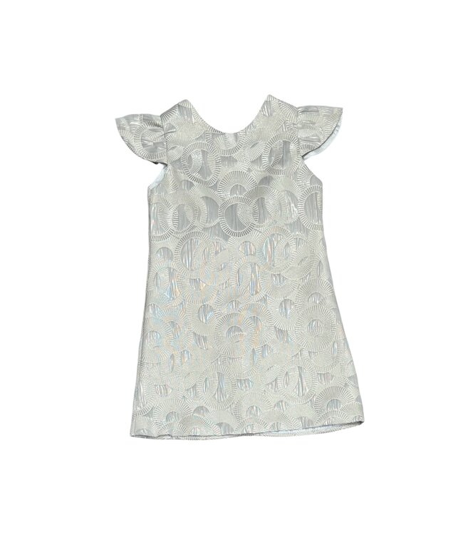 Susanne Lively Designs Ivory Circles Aline w/Sleeves