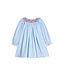 Little English Hearts Smocked Bishop Dress