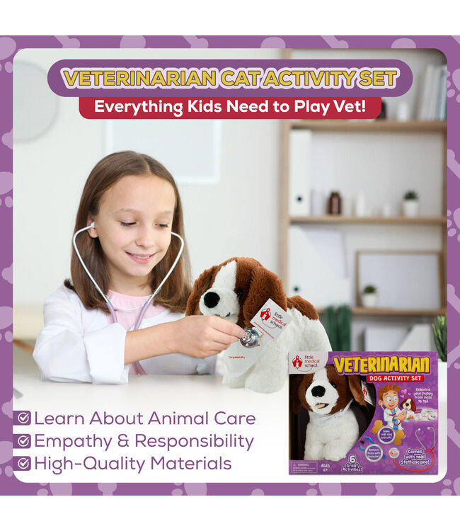 Little Medical School Veterinarian Activity Set
