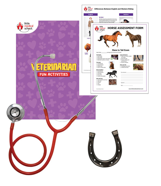 Little Medical School Veterinarian Activity Set