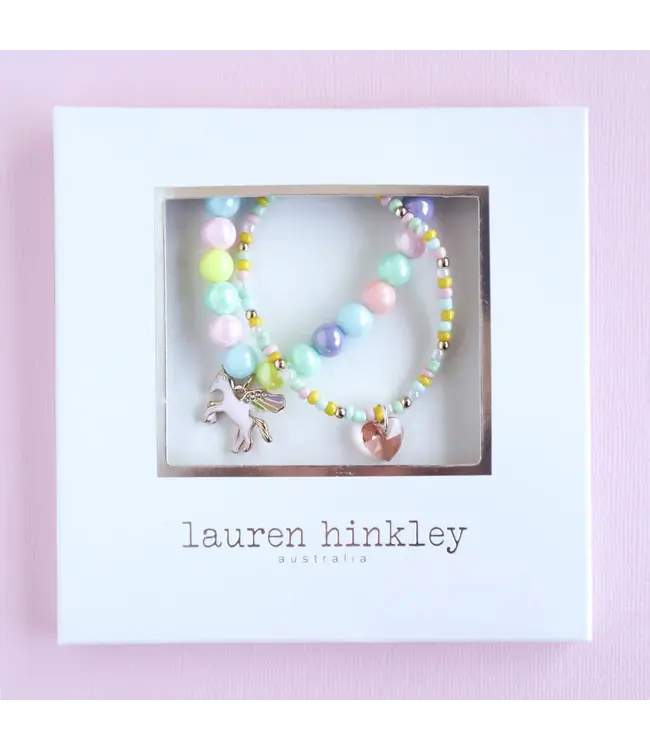 Lauren Hinkley Australia Celestial Unicorn Elastic Bracelet
