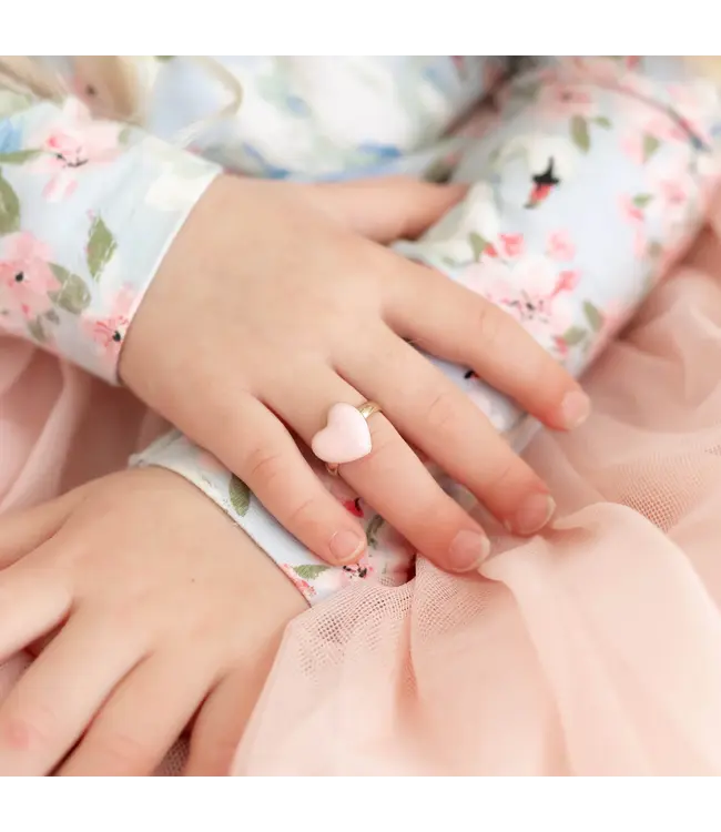 Lauren Hinkley Australia Pink Fantasia Heart Ring in a Box