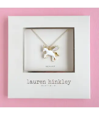 Lauren Hinkley Australia Flying Unicorn Necklace