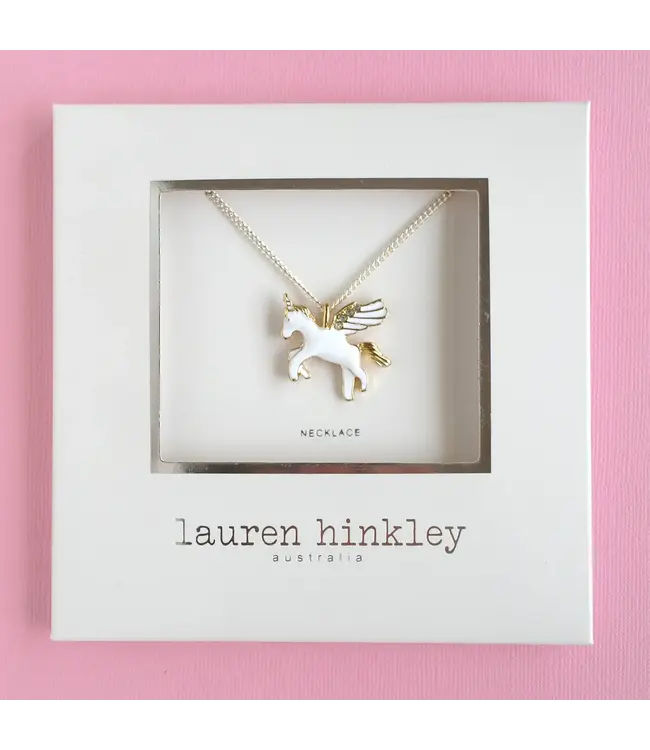 Lauren Hinkley Australia Flying Unicorn Necklace