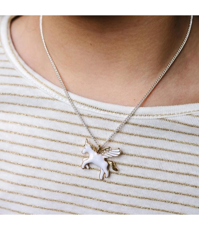 Lauren Hinkley Australia Flying Unicorn Necklace