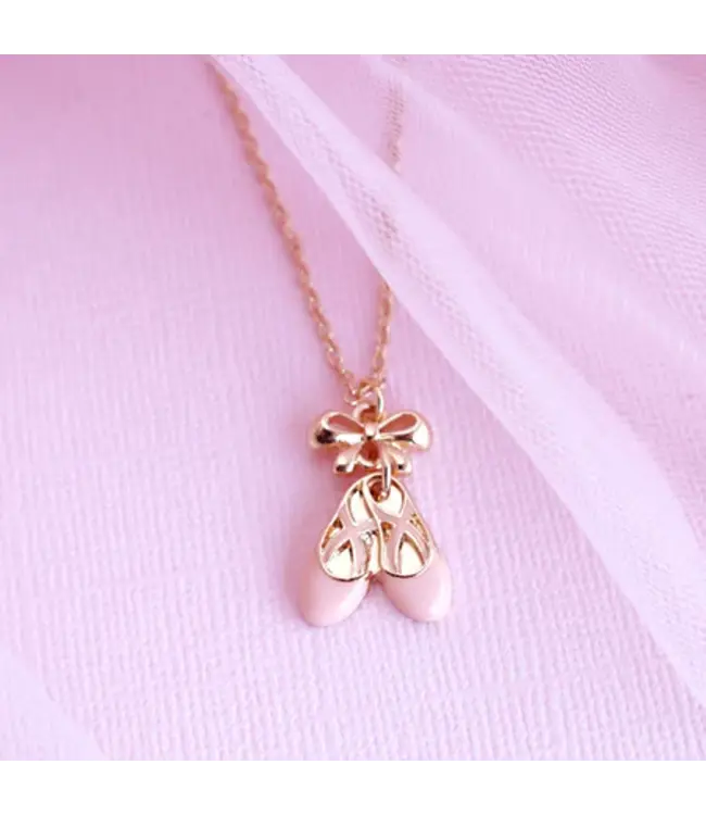 Lauren Hinkley Australia Ballet Slippers Necklace