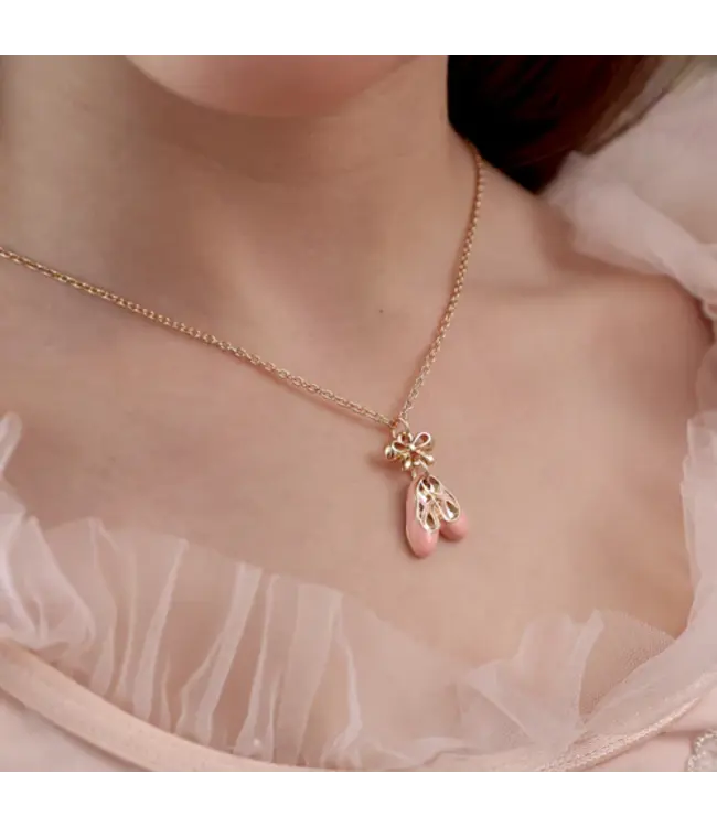 Lauren Hinkley Australia Ballet Slippers Necklace