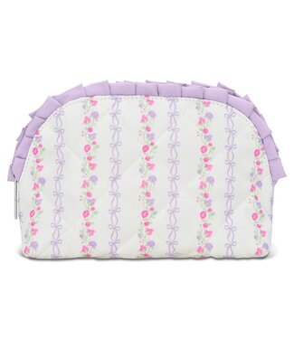 Iscream Forever Floral Oval Cosmetic Bag