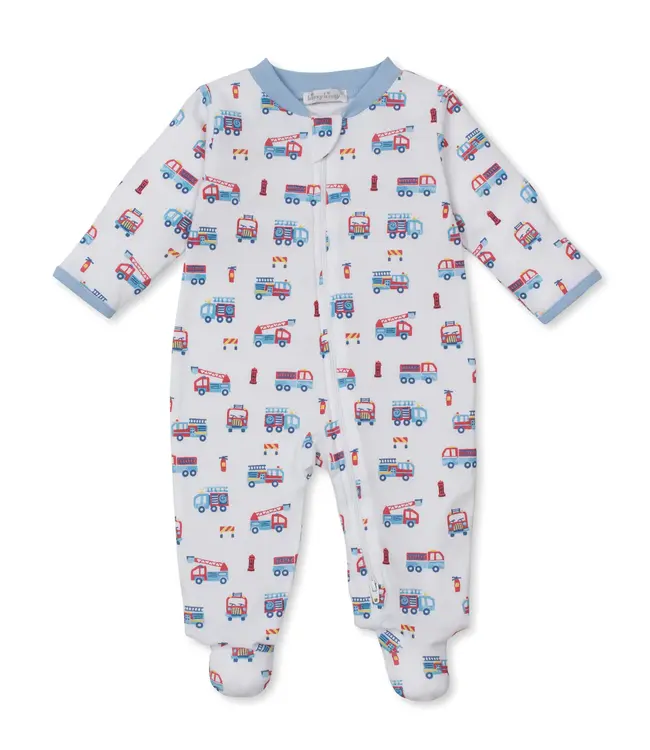 Kissy Kissy Fight The Fire Footie w/Zip