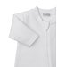 Kissy Kissy White Teddy Bear Time Jacquard Footie w/Zip