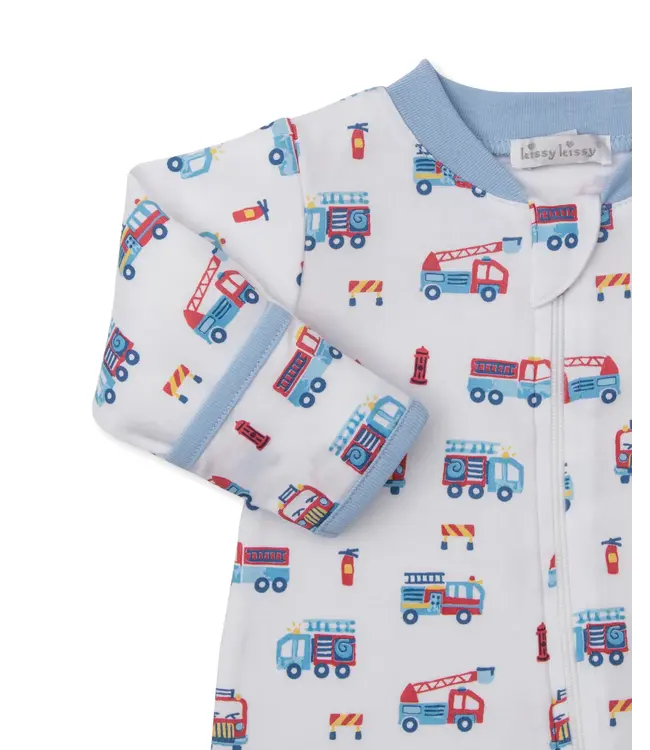 Kissy Kissy Fight The Fire Footie w/Zip